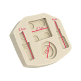 Molde Silicona Maquillaje MAC